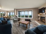 Living Room Looks out to Beach